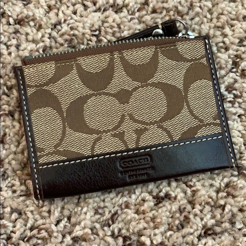 Coach card case